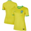 Maillot de Supporter Brésil Domicile 2023 Pour Femme